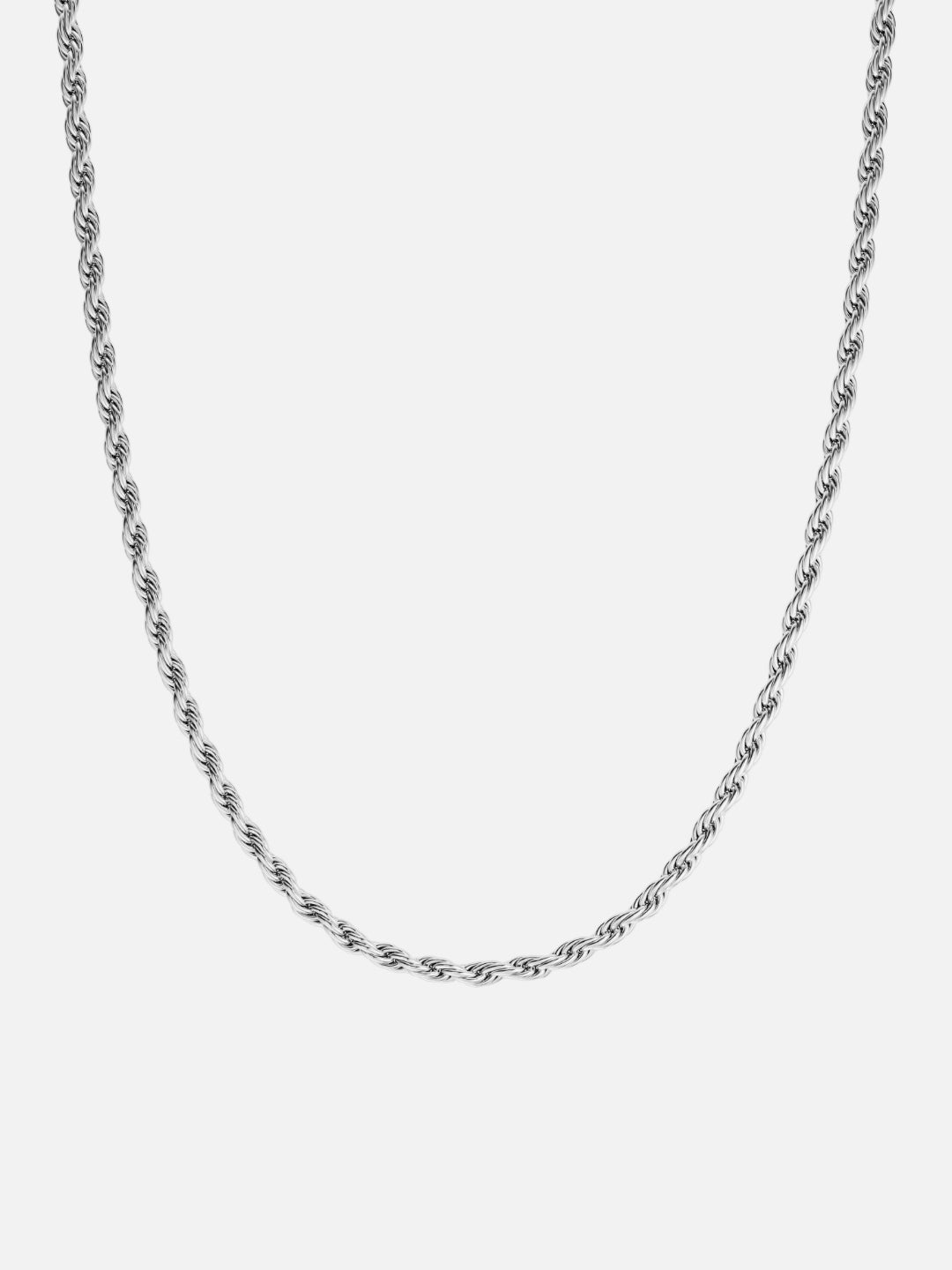 CHAÎNE CORDE 3 MM | Argent