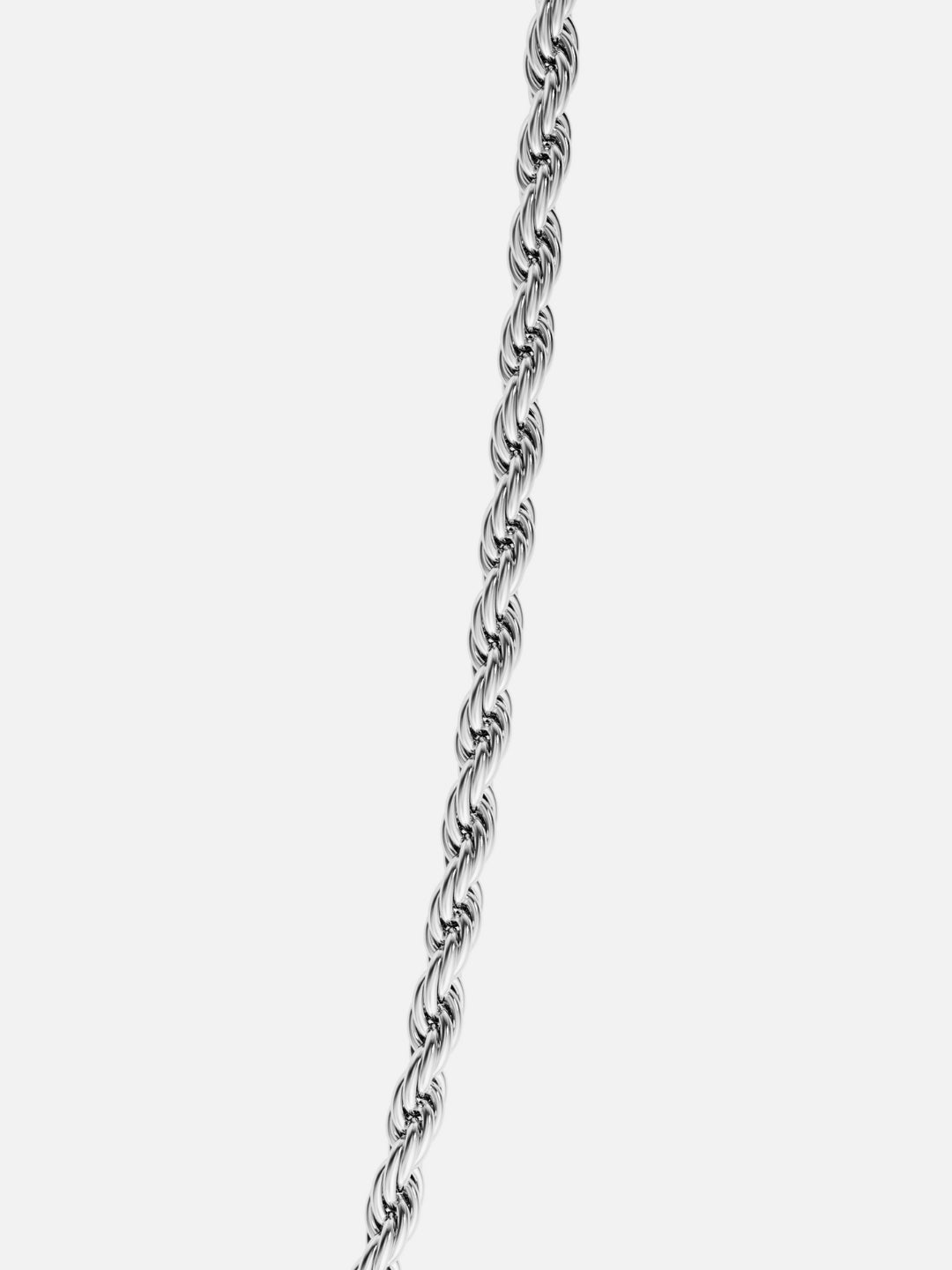 CHAÎNE CORDE 3 MM | Argent