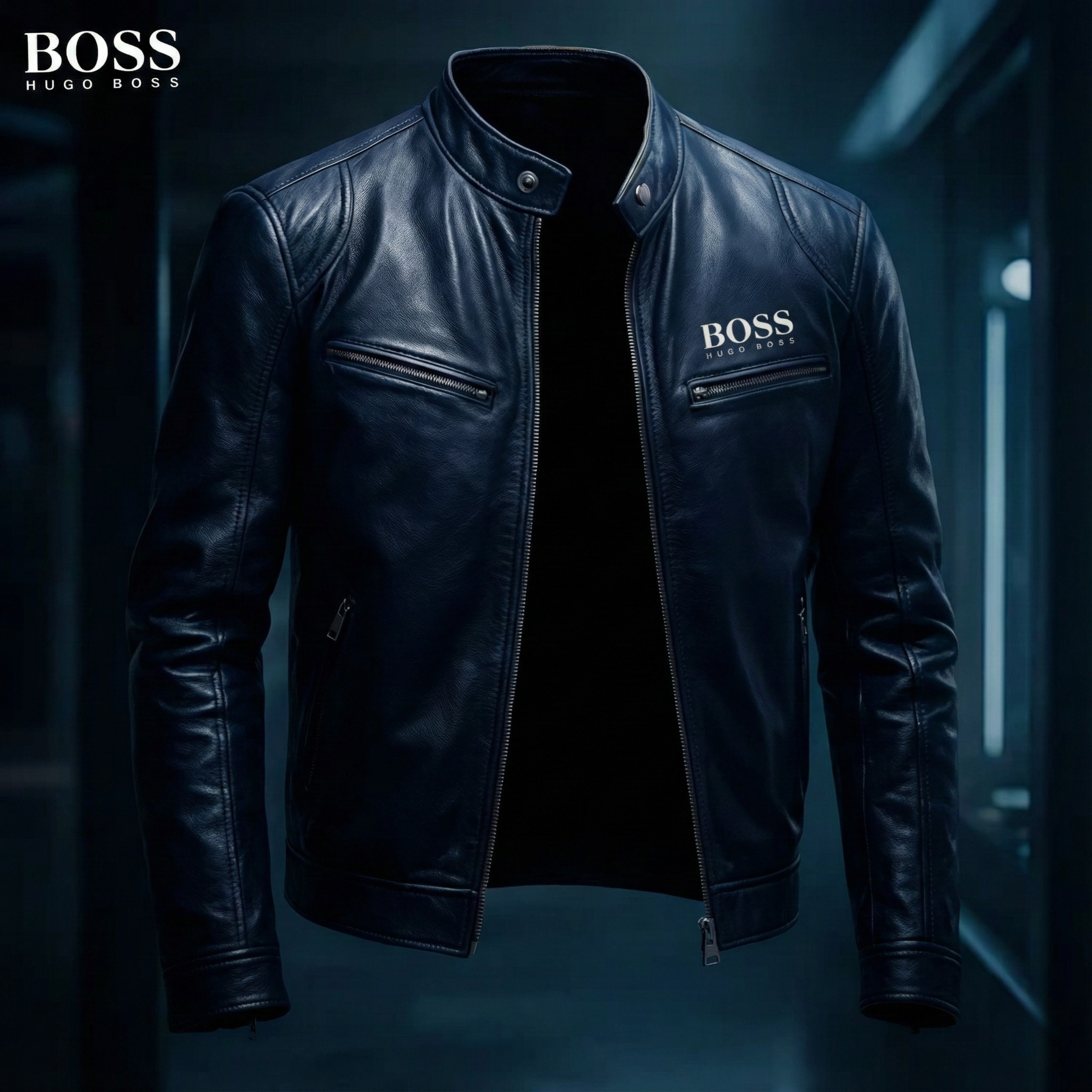 H&B - Veste en cuir