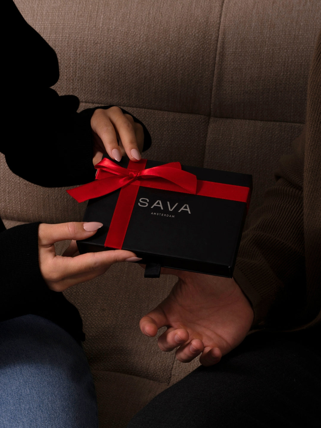 CHAÎNE EN PIERRES PRÉCIEUSES OCÉAN | Or 18 carats